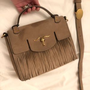 Polo Ralph Lauren Suede Fringe Bag